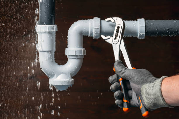 Professional Sewer Line Repair technician working in West Sayville, NY
